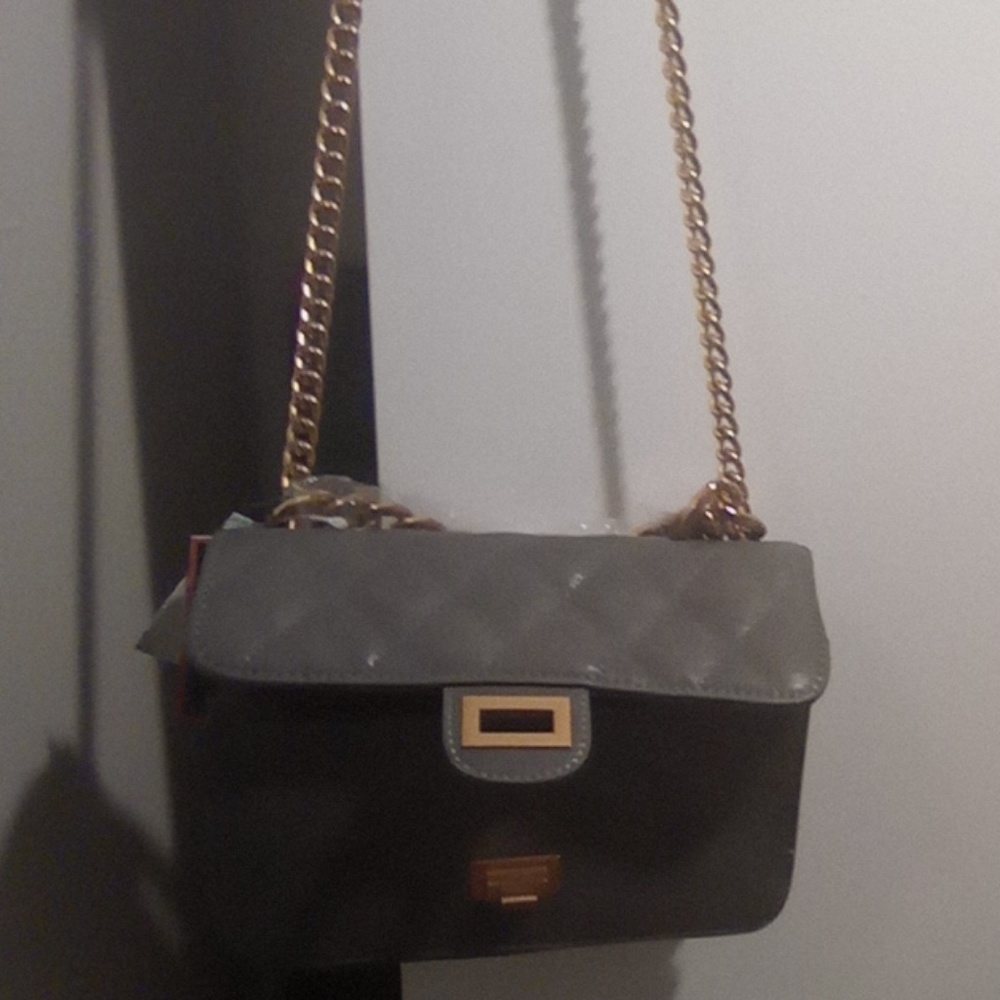 Grey&gold Cross body